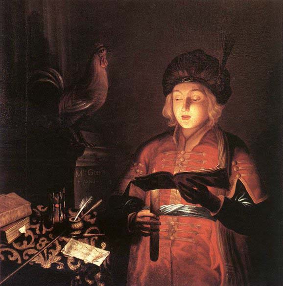 Young Man with a Candle